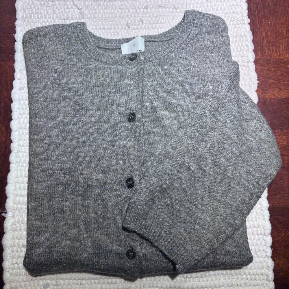 H&M gray Women's cardigan medium